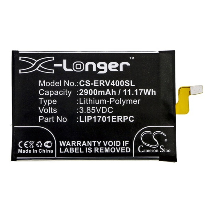 Akkumulátor, kompatibilis Sony Xperia 1 (J9110) Cameron sino li-polymer akku (3.85v/2900mAh, sony 1315-7600 kompatibilis) fekete, gyártói csomagolás