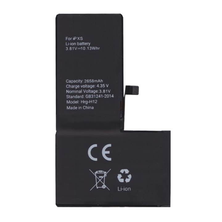 Akkumulátor, kompatibilis Apple iPhone XS 5.8 Gigapack akku 2658mAh li-ion (616-00514 kompatibilis), gigapack csomagolás