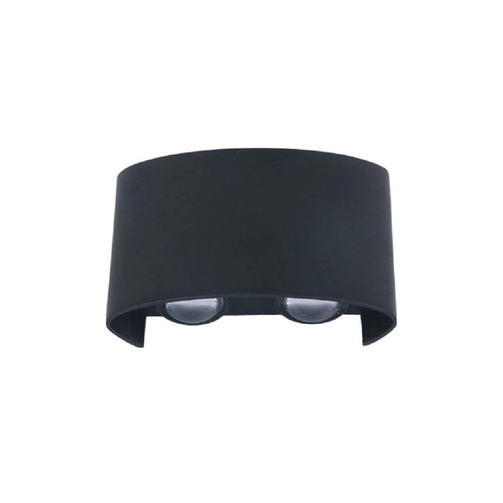 Aplica led iluminat exterior 4w IP65 neagra