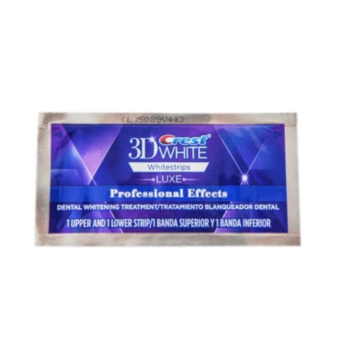 10 x fogfehérítő csíkok, Crest, Professional Effects Luxe Whitestrips készlet