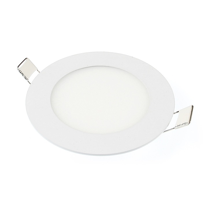 Színes LED spotlámpa, műanyag/fém, 12W, 860 lm, 4500K, semleges fehér