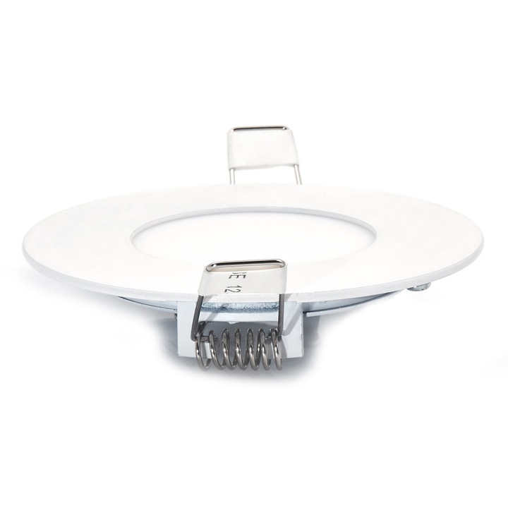 LED спот Koloreno, Метал/PVC, 3W, 210 lm, 3000K, Топла бяла