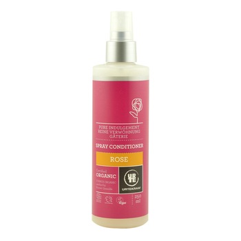 Spray balsam pentru par cu trandafir Urtekram Rose, bio, 250 ml Spray balsam pentru par cu trandafir Urtekram Rose, bio, 250 ml