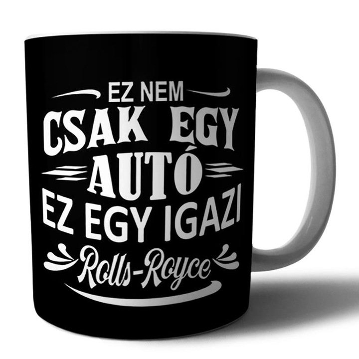 Cana din portelan Rolls-Royce adevarata