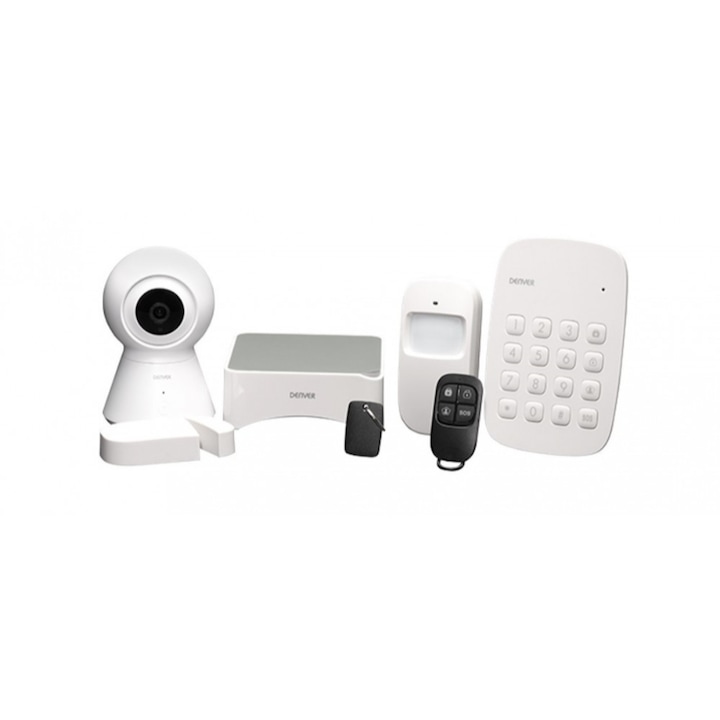 Set supraveghere Video, 1080P, Viziune nocturna 30m, Rezistent la intemperii IP66, 4TB
