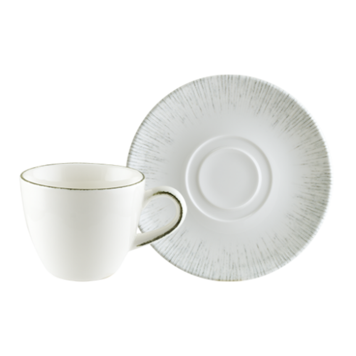 Ceasca cu farfurioara cafea 80ml BONNA IRIS