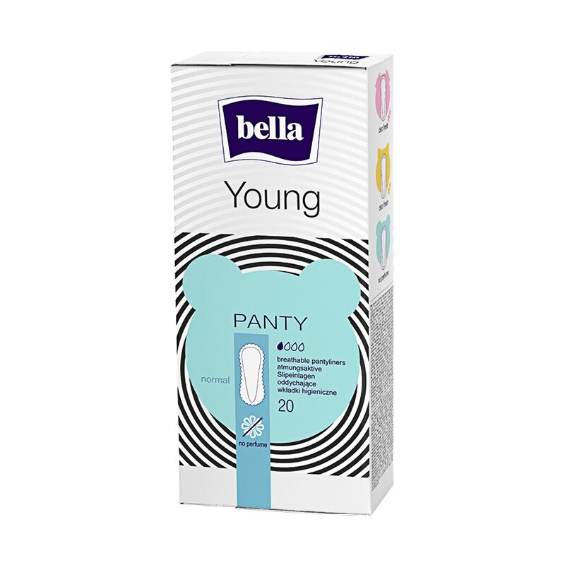 Ежедневни абсорбенти Bella Panty Young Turquoise, 20 бр eMAG.bg
