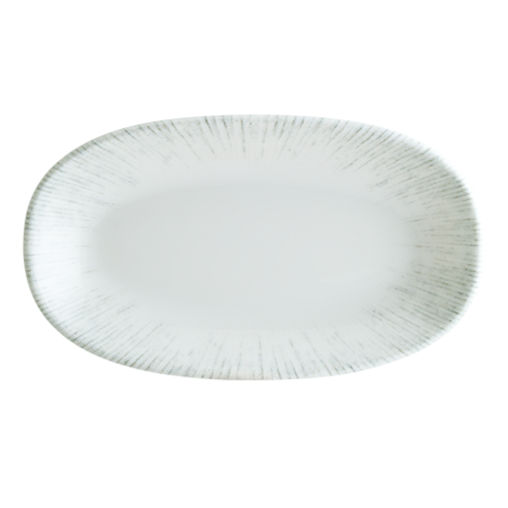 Farfurie ovala portelan BONNA IRIS 34x19cm