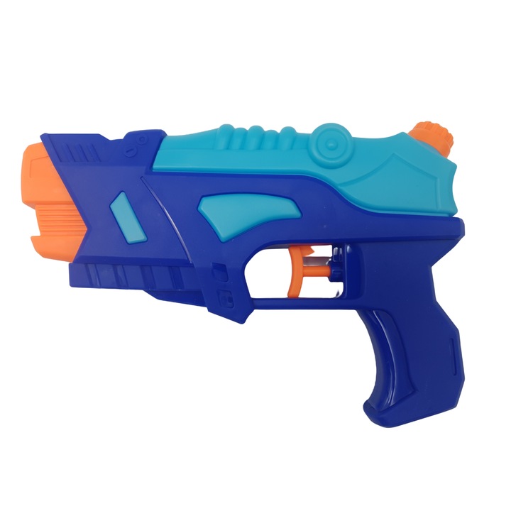 Играчка воден пистолет, с резервоар, синьо синьо, 21x4x15 см, + 3 години