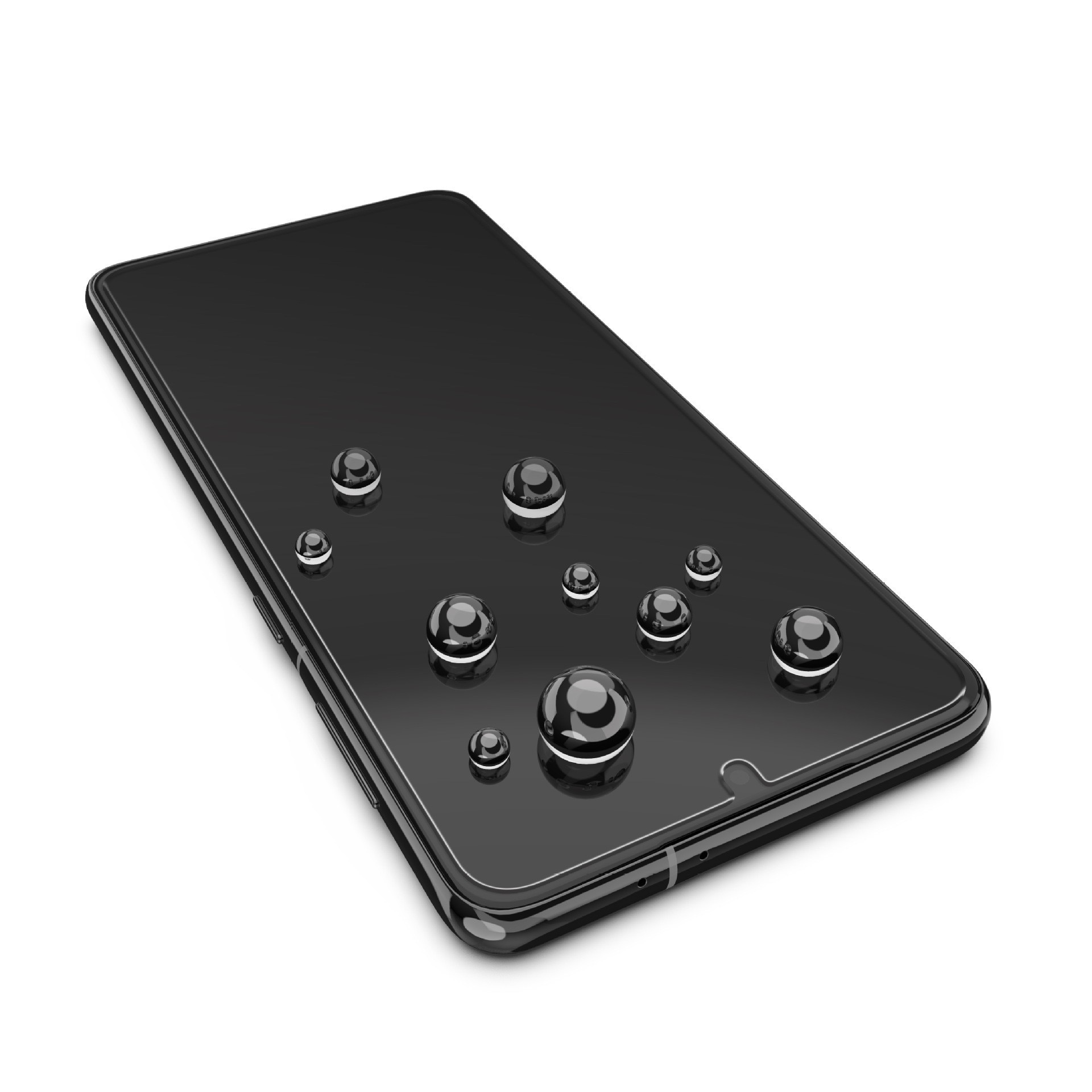 Set 2 folii sticla securizata cu sistem de montare usor si rapid compatibila cu Apple iPhone 13 / 13