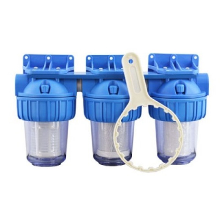 Everline Háromszoros szűrő szűrőpatronnal, szén, pamut 3X3/4X5