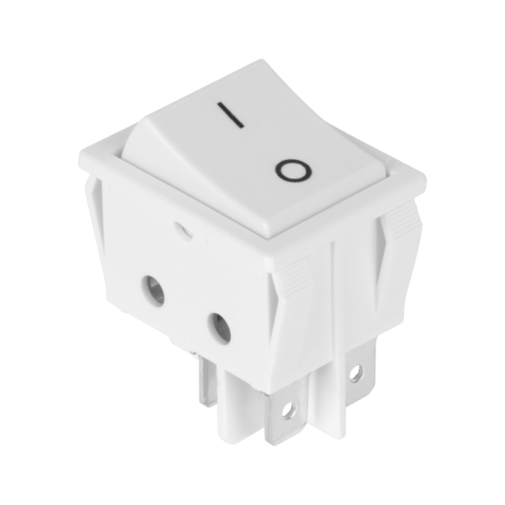 Billenőkapcsoló, fehér színű 250VAC 16A, PRK0143