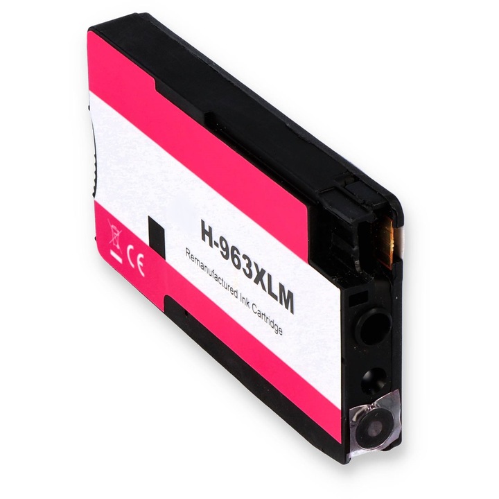 Cartus inkjet TIN, model compatibil cu HP 3JA24AE / 3JA28AE, magenta, 2000 pagini