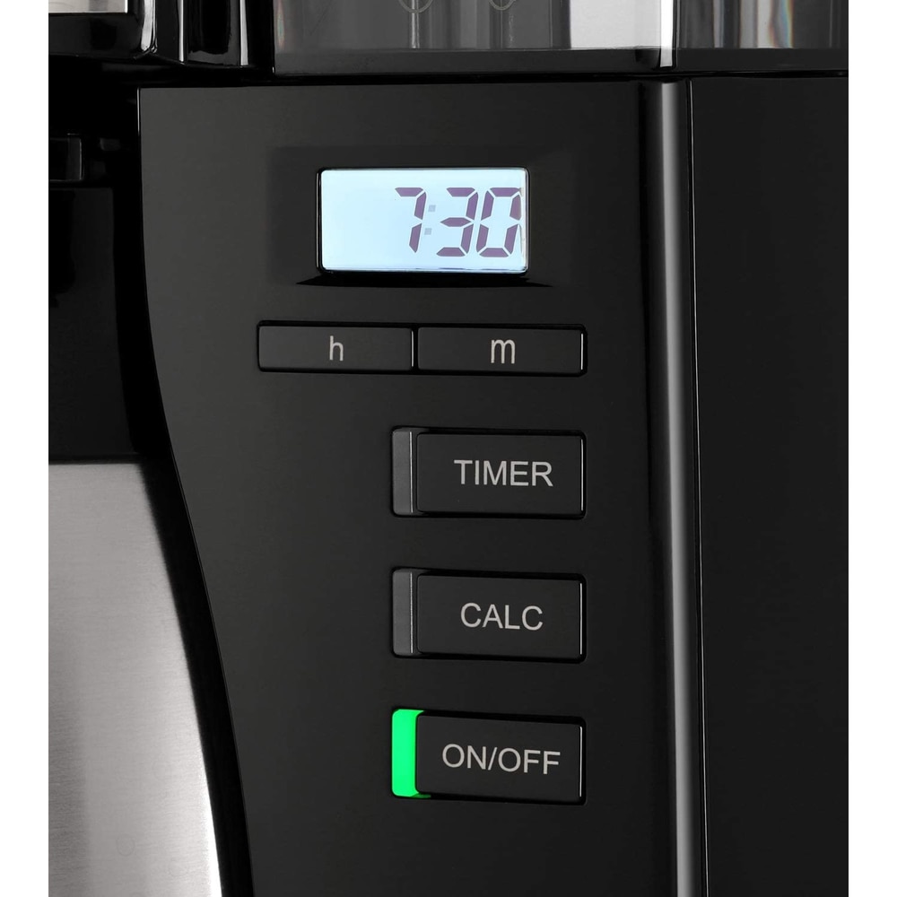 Melitta - Cafetiera Look Therm Timer negru m1025-18 - 6769008