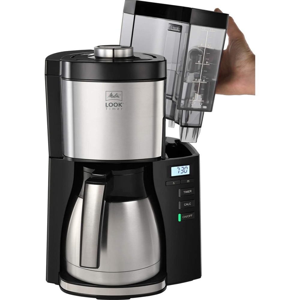 Melitta - Cafetiera Look Therm Timer negru m1025-18 - 6769008