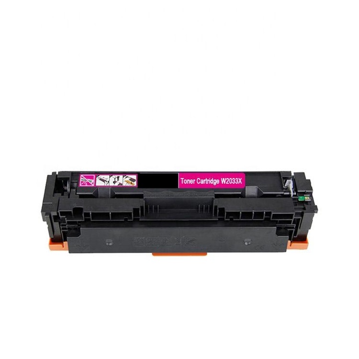 Cartus toner TIN, model compatibil cu HP W2033X, magenta, 6000 pagini
