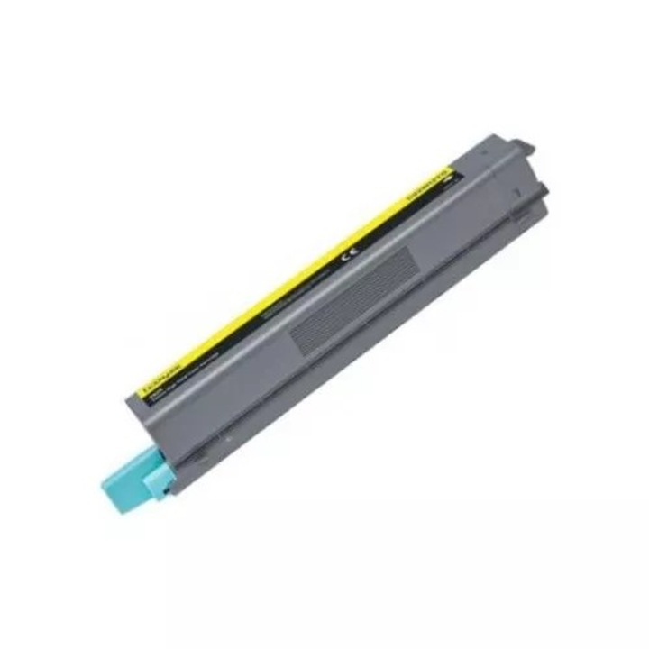 Cartus toner TIN, model compatibil cu Lexmark X925H2YG, galben, 7500 pagini