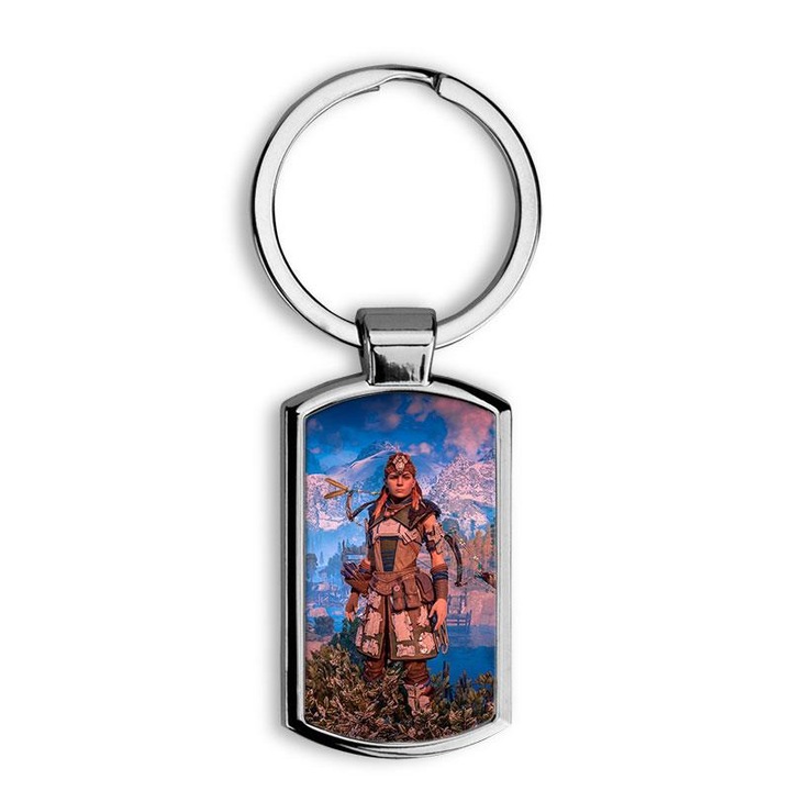 Horizon 14 elegáns fém kulcstartó