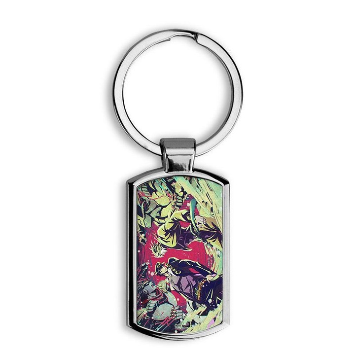 Jojo s Bizarre Adventure 10 elegáns fém kulcstartó