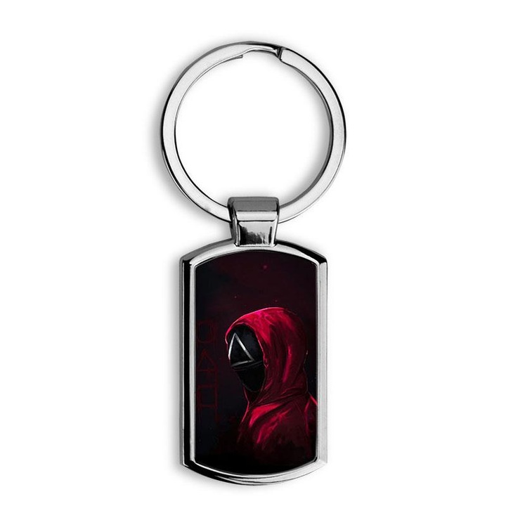 Squid Game 22 elegáns fém kulcstartó