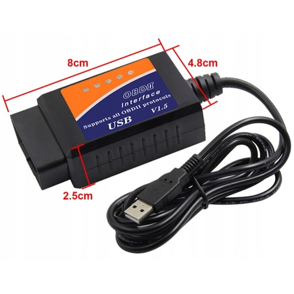 Cavo USB Interfaccia ELM 327 OBD2 Driver Certificati FTDI Windows - Foto 9