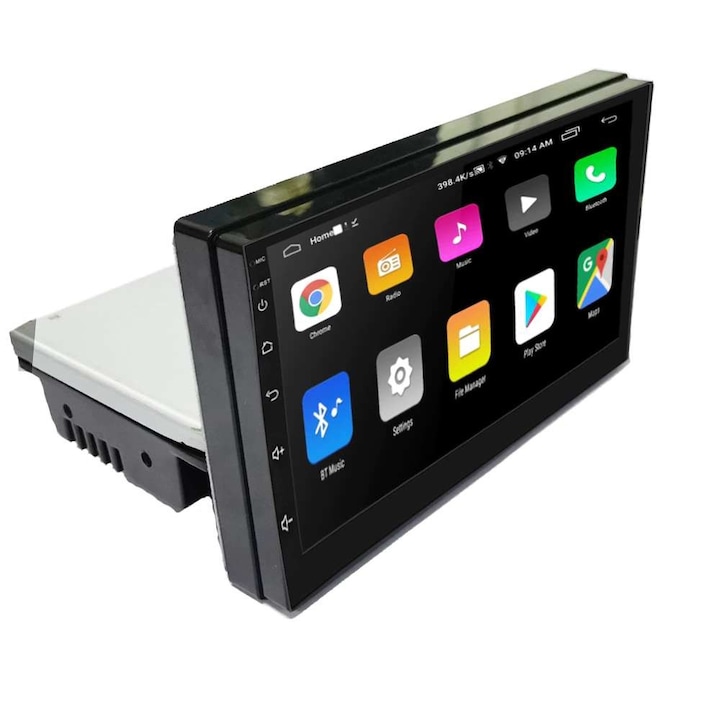 Navigatie Auto Techstar® H700, Android 11, 1DIN, Apple CarPlay, Android Auto, Wireless, Ecran HD Touch 7", MirrorLink, Bluetooth 4.2, GPS, USB, Aux