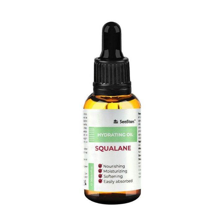 Ulei de fata, NOVA COSMETICS, Squalane, Hidratant, 30 ml