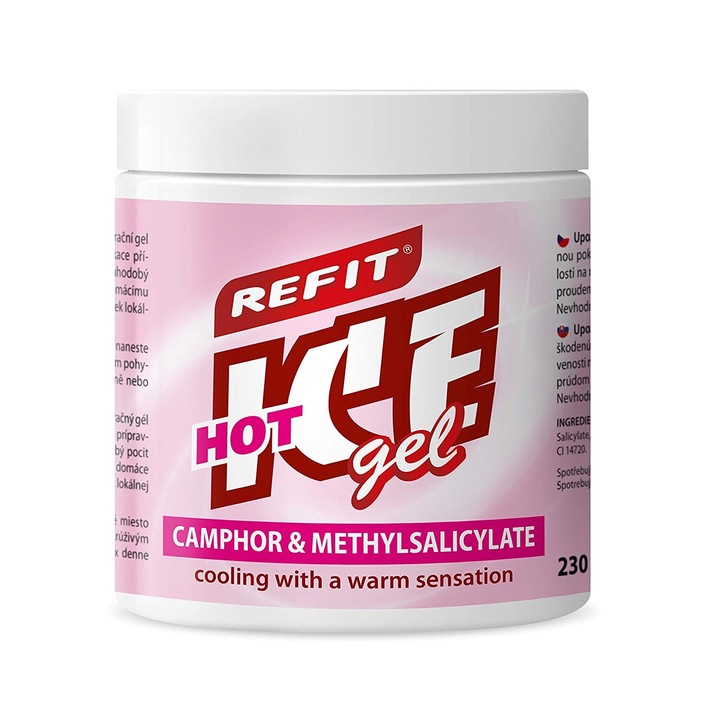 Refit Ice Gel Camphor & Methyl Salicylate Testápoló, 230 ml