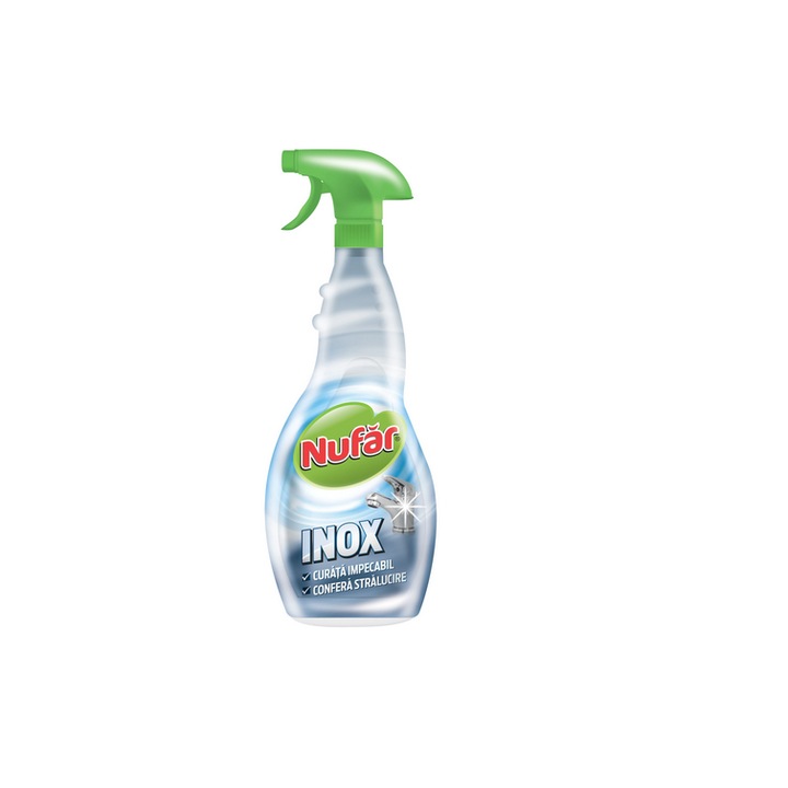 Solutie curatare inox, Nufar cu pulverizator, 500ml