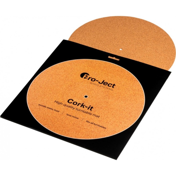 Mat pick-up Pro-Ject Cork it, Pluta, Maro