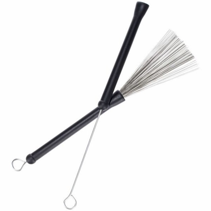 Set Perii Millenium T51 Pentru Tobe, din nailon cu maner din plastic negru