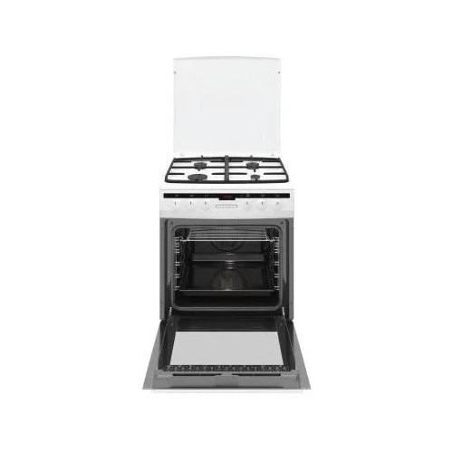 Aragaz Amica, 6117GED3.33PaHZpTaDA (W), gaz, electric, 60 cm, 77L, Alb/Negru
