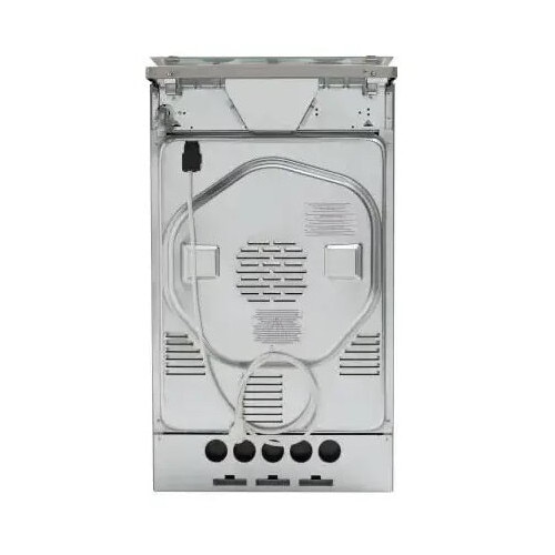 Aragaz Amica, 57GEH2.33HZPTA(W) 50cm, 4 arzatoare pe gaz, 1 cuptor electric, Alb