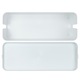 Organizator de cabluri VIRONE L CB-1/W, plastic, alb