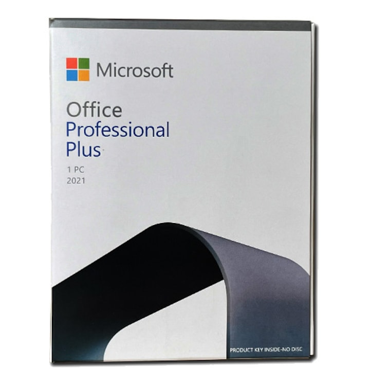 Microsoft Office 2021 Professional Plus, Retail, Licenta Fizica Permanenta, 1PC, All Lang