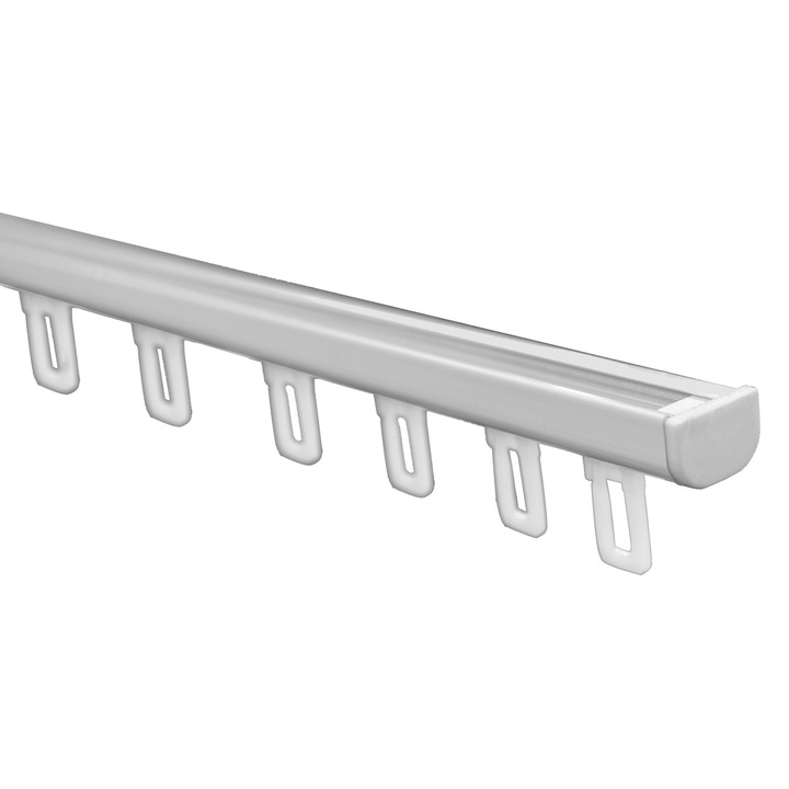 Set sina aluminiu SC, 160 cm, argintiu, cu accesorii incluse