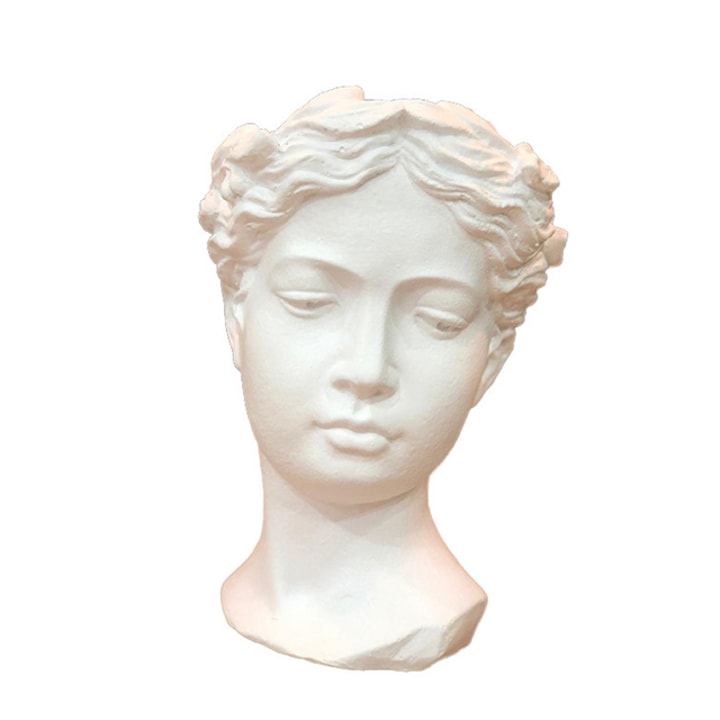 Vaza Venus Adonis, white, 13 cm