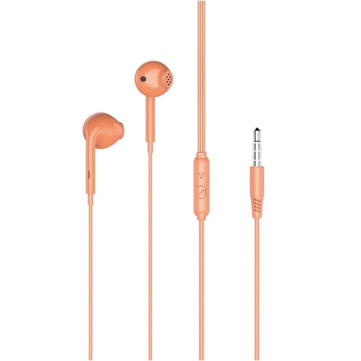 Висококачествени слушалки Bibilel с контрол на звука и микрофон, съвместими с iPhone, Huawei, Samsung, Allview, HTC, Sony, Orange, TLF-BBL5014