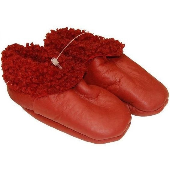 Botosei imblaniti LOW RISE BOOTIES Red, Rosu