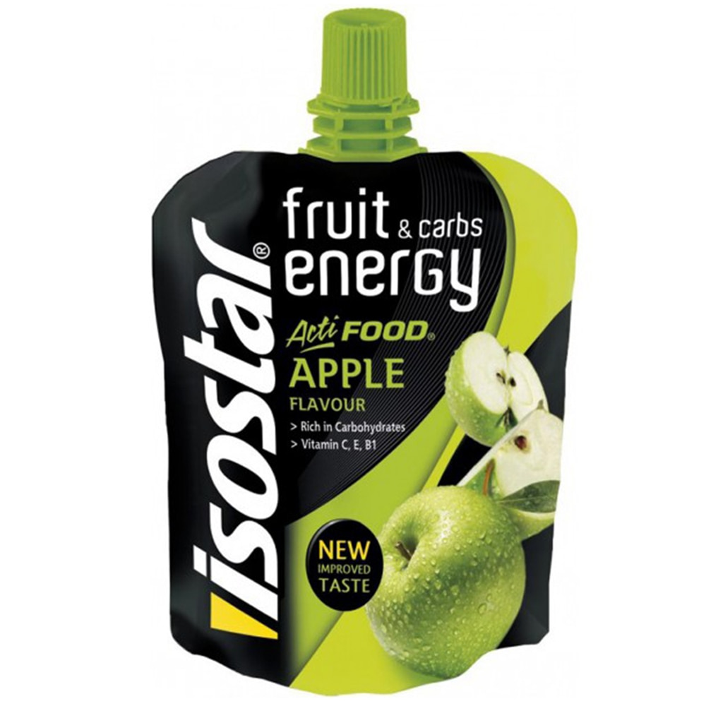 Bautura energizanta Isostar Actifood Gel, Mere, 90 g