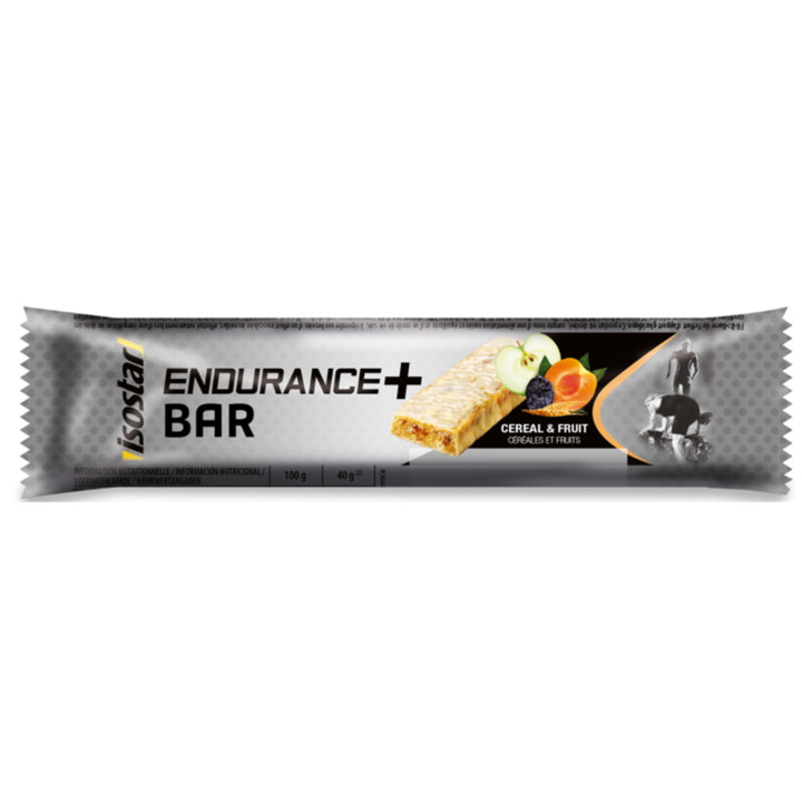 Baton energizant Isostar Endurance+ High Carb, 40 g