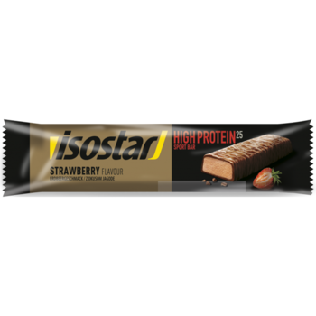 Baton energizant Isostar High Protein, Capsuni, 35 g Baton energizant Isostar High Protein, Capsuni, 35 g