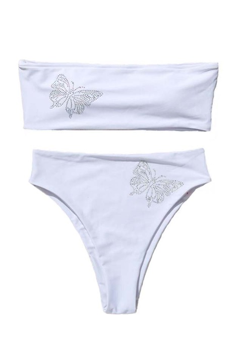 Costum de baie Maldive, Alb