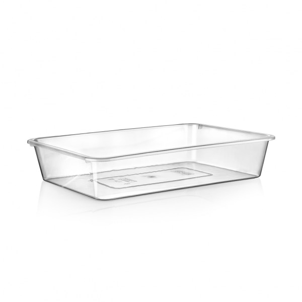 Recipient Castron Castron dreptunghiular, 0.9 litri, transparent - eMAG.ro