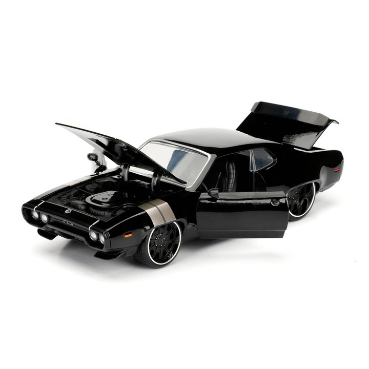Fast & Furious Dom Plymouth GTX modellje – 1/24 Jada