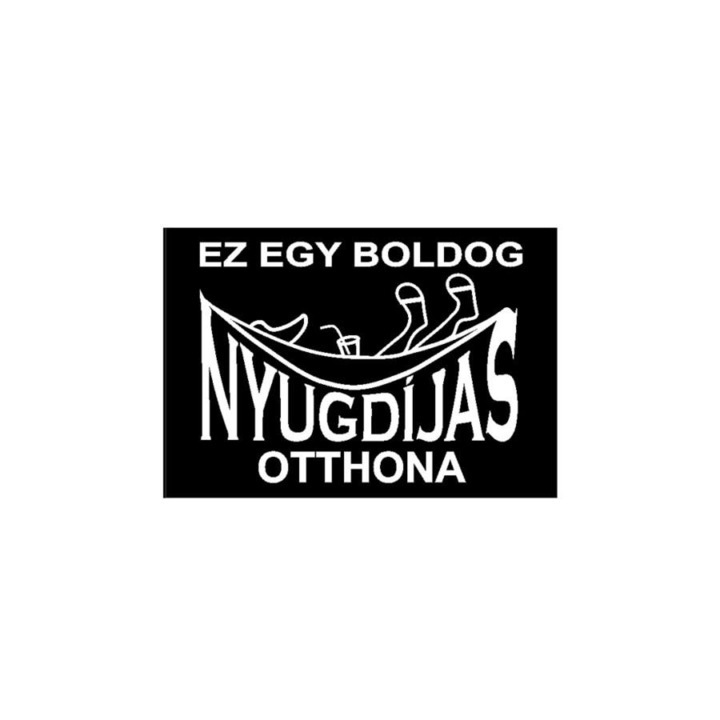 Vicces Gumis Lábtörlő - Ez egy boldog nyugdíjas otthona felirattal