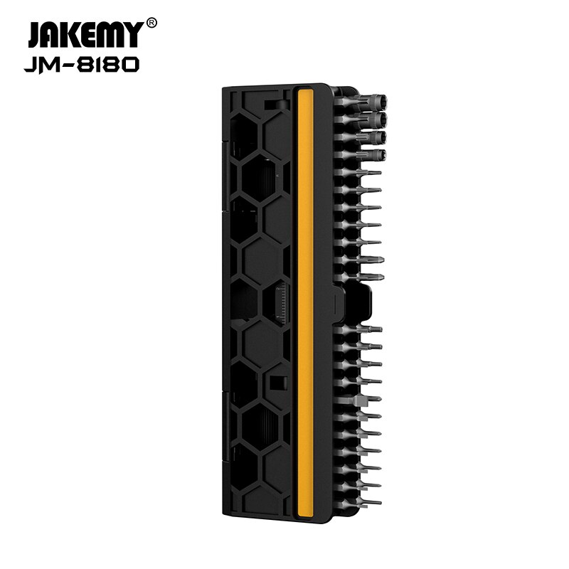 Комплект битове за отвертка JAKEMY, 47 в 1, Различни форми, Универсална ...