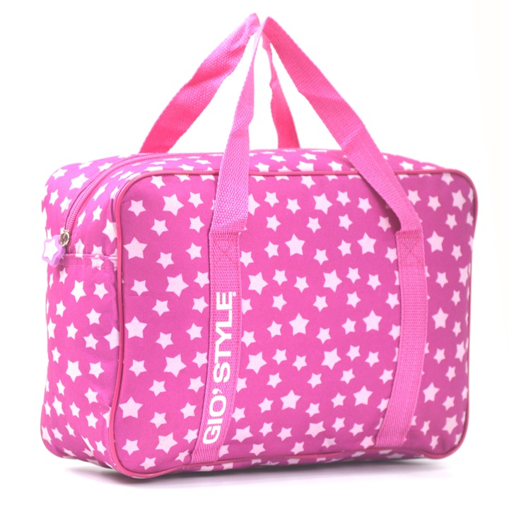 Хладилна чанта Stars 6 литра розова