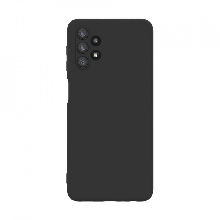 Защитен калъф за Samsung A52s 5G, ултра тънък, черен силикон, с кадифена вътрешност, защита на камерата, Paramount