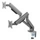 2 db RGB LED monitor támogatása, Nanors RS166, ezüst